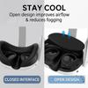 Adjustable VR Headset Face Cushion Sweatproof Design Easy Clean for VR Headset Face Cover Pad