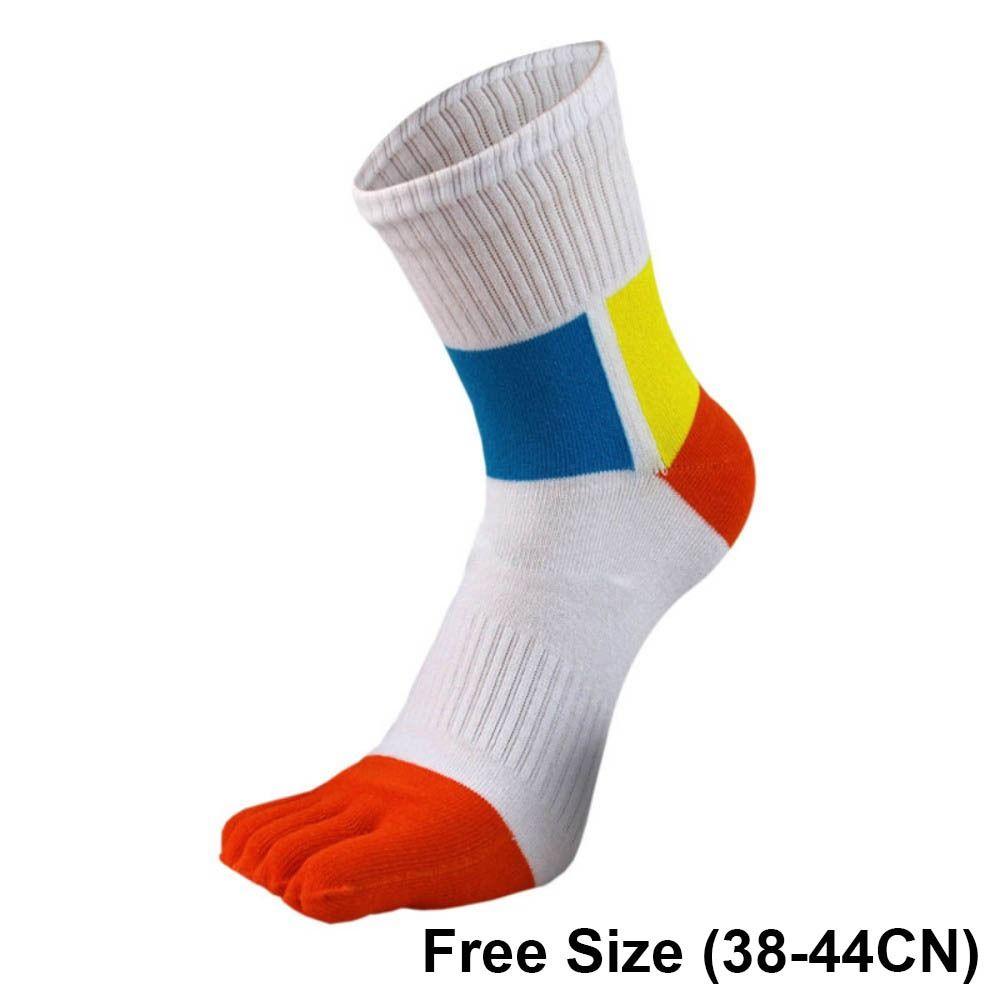 Anti-Bacterial Organic Cotton Dress Socks With Toes Toe Socks Sweat Socks Five Finger Socks