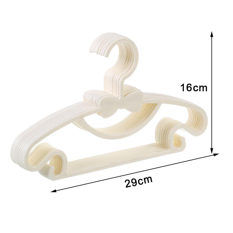 6/1Pcs Children Clothes Hanger Racks Portable Plastic Display Hangers Windproof Kids Coats Hanger Holder Baby Clothing Organizer