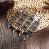 Mit Diamanten Besetzte Retro-Armbänder Im Ethnischen Stil Für Damen, Vielseitiger Böhmischer Schmuck Aus Legierung, Übertriebener Reise- Und Urlaubsaccessoires