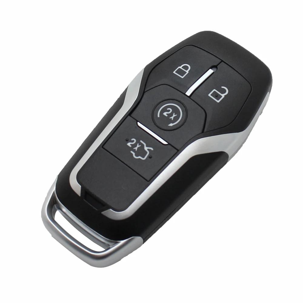 Cocolockey Smart Remote Key Shell For Ford Mustang Explorer Expedition F150 4 5Button Keyless Key Fob Cover Hu101 Replacement