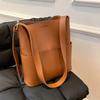 Fashionable 2026 Women's Leather Shoulder Bucket Bags Handbags Winter Fall Autumn Femme Design Casual Sac De Luxe Femme Vintage