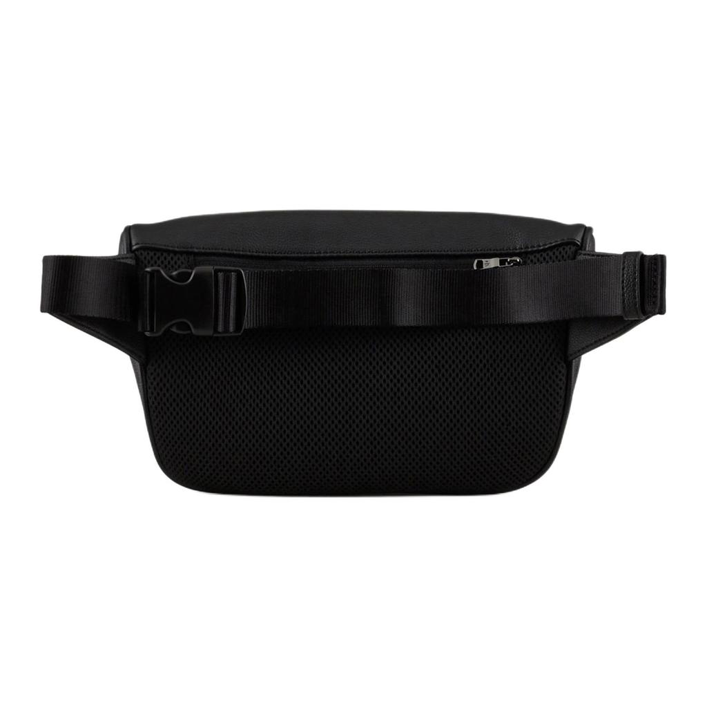 New ARMANI EXCHANGEAE Polyurethane One Shoulder Crossbody Fanny Pack Regular Men's Black 952398-CC830-00020