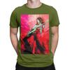 Eddie Van Halen On Fire Novelty 100 Cotton TShirt Van Halen Tees Tops For Unisex