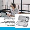 [Case Only] Anker MagGo Wireless Charging Station (Foldable 3-in-1) Magnetic 3-in-1 Wireless Charging Station Storage Case, White - Khanka