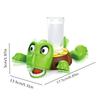 1-5PCS Funny Turtle Coaster with Pressing Eyes   Plastic Desk Decor  Perfect Gift for Teens & Adults Mixed Colors  Turtle Decor