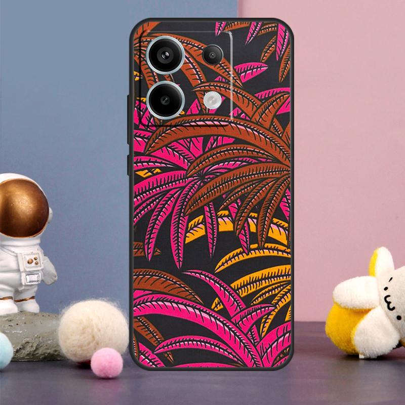 African Wax Print Design Case For Xiaomi Redmi Note 14 9 10 11 12 13 15 Pro Plus Redmi 15 15C 14C 10C 12C 13C Cover