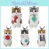 Cat Action Keychain Figure Cartoon Model Toy Decoration Children Gifts Ornament