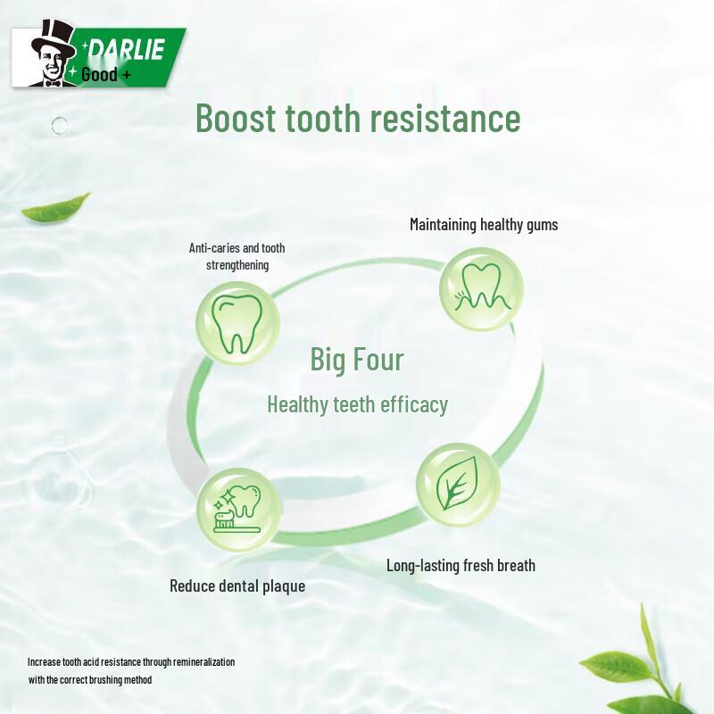 DARLIE Tea Care Longjing Green Tea Toothpaste & Brush Set