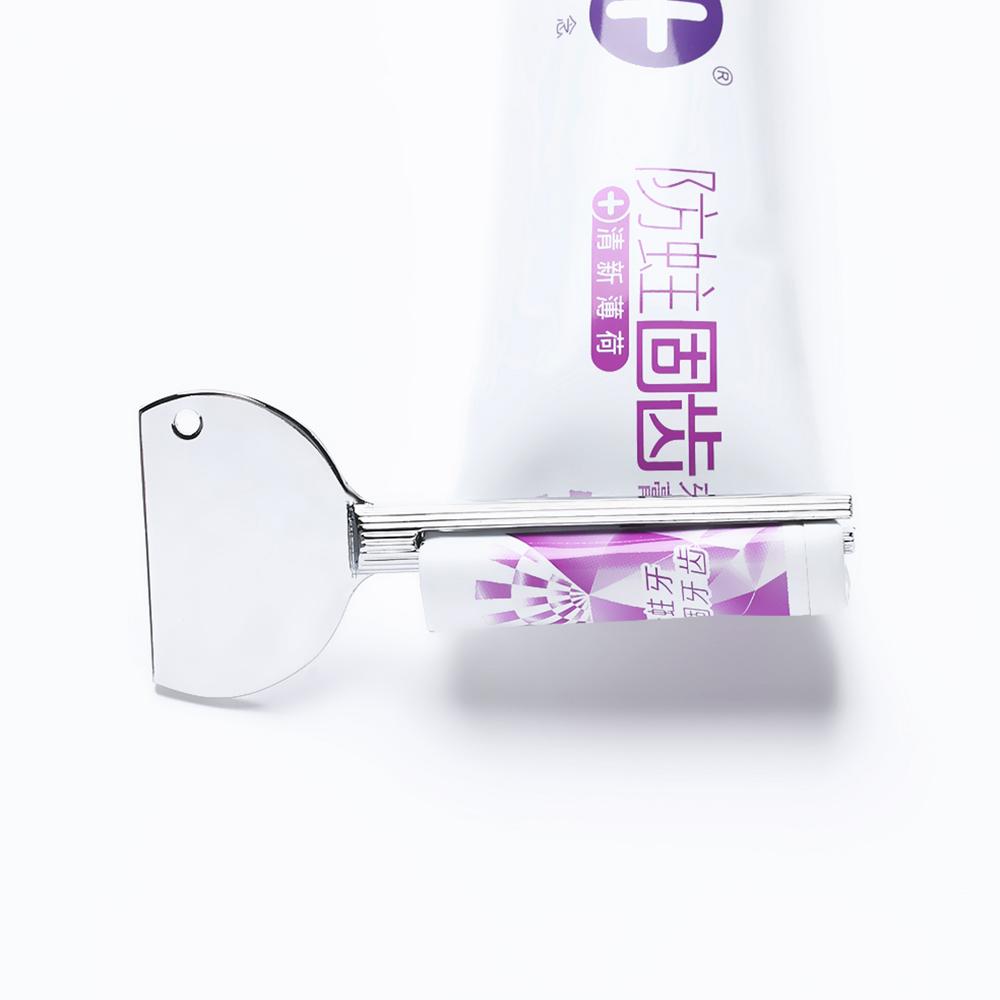 Edelstahl U-Form Metallrohr Zahnpasta Auspresser Spender Salbe Extruder