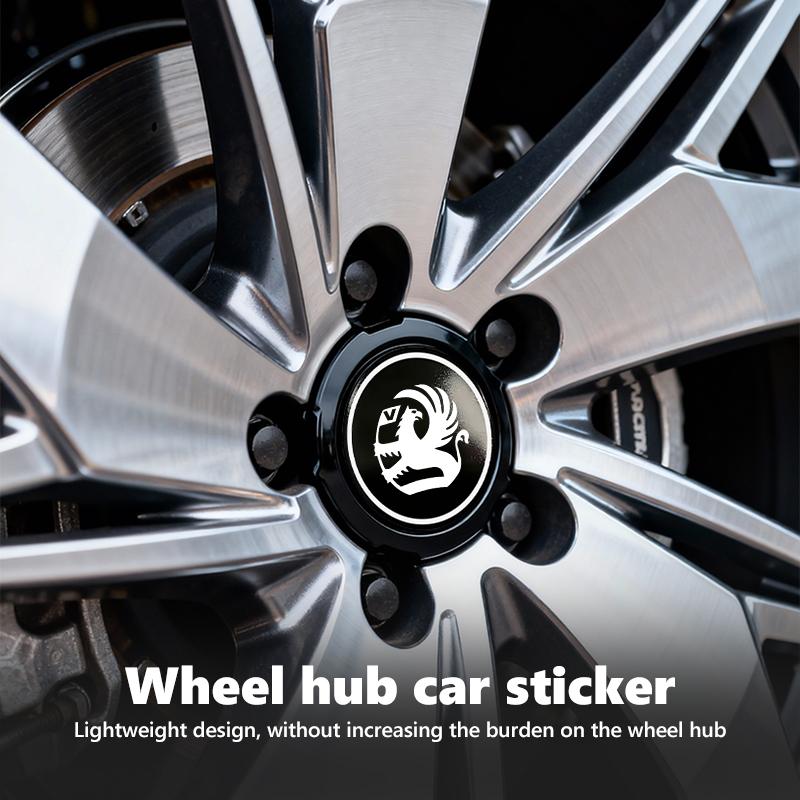 Autocollants Badge en Aluminium Cache-Moyeux de Roue Auto pour Vauxhall Tigra Corsa VXR Astra D G J H Zafira Vectra