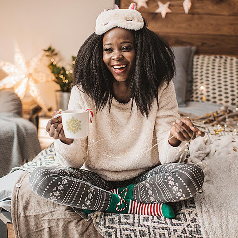 1Roll 500pcs 2025 new Christmas sticker round transparent ironing gold gift packaging decorative self-adhesive sealing sticker