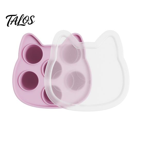 Soft Silicone Fruit Pacifier Baby Feeder/Mold, Food Training Teething Relief Pacifier, Easy Feeder to Hold Safe Chewer for Infants Travel Self Feeding