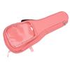 Guitar Bag 23in Ukulele Storage Bag Carrying Bag Oxford Cloth Instrument Backpack with Transparent