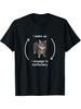 I Wake Up I Engage In Tomfoolery Silly Cat Meme T-Shirt