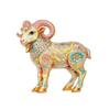Elegant Sheep Brooch Enamel Painted Fashion Brooch Pin Durable Lapel Pin  Easter Outfit Decoration