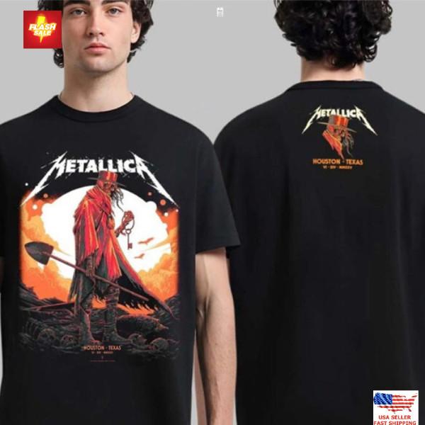 Trending M72 Tour T-Shirt Houston TX Pop Up June 14 2025 2-Sided TM Hot 2025 Unisex T-Shirt S