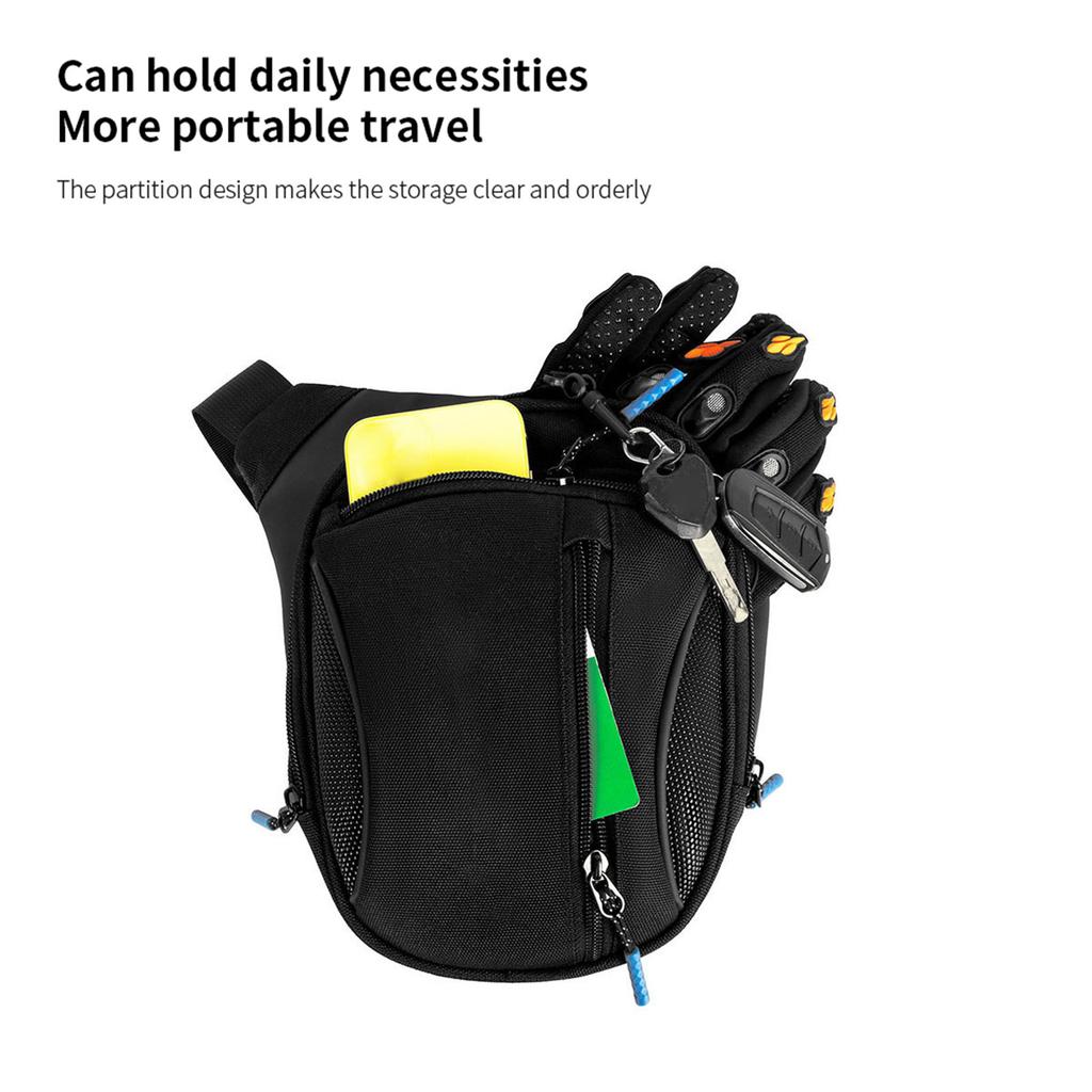 Motorcycle Leg Bag Rainproof Large Capacity Multifunction for Riding Accessories Drop Leg Bag Thigh 
