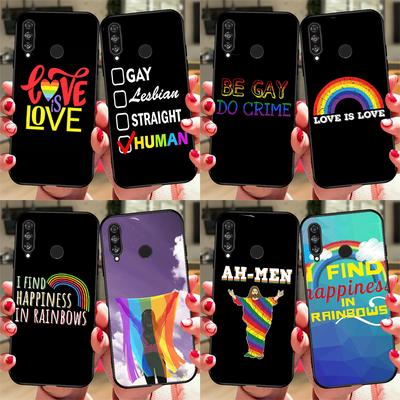 Gay Lesbian LGBT Rainbow Pride For Huawei Honor Magic 5 Lite X8 X9 X8a X9a 50 70 P20 P30 P40 P50 P60 Pro P Smart 2019 Case