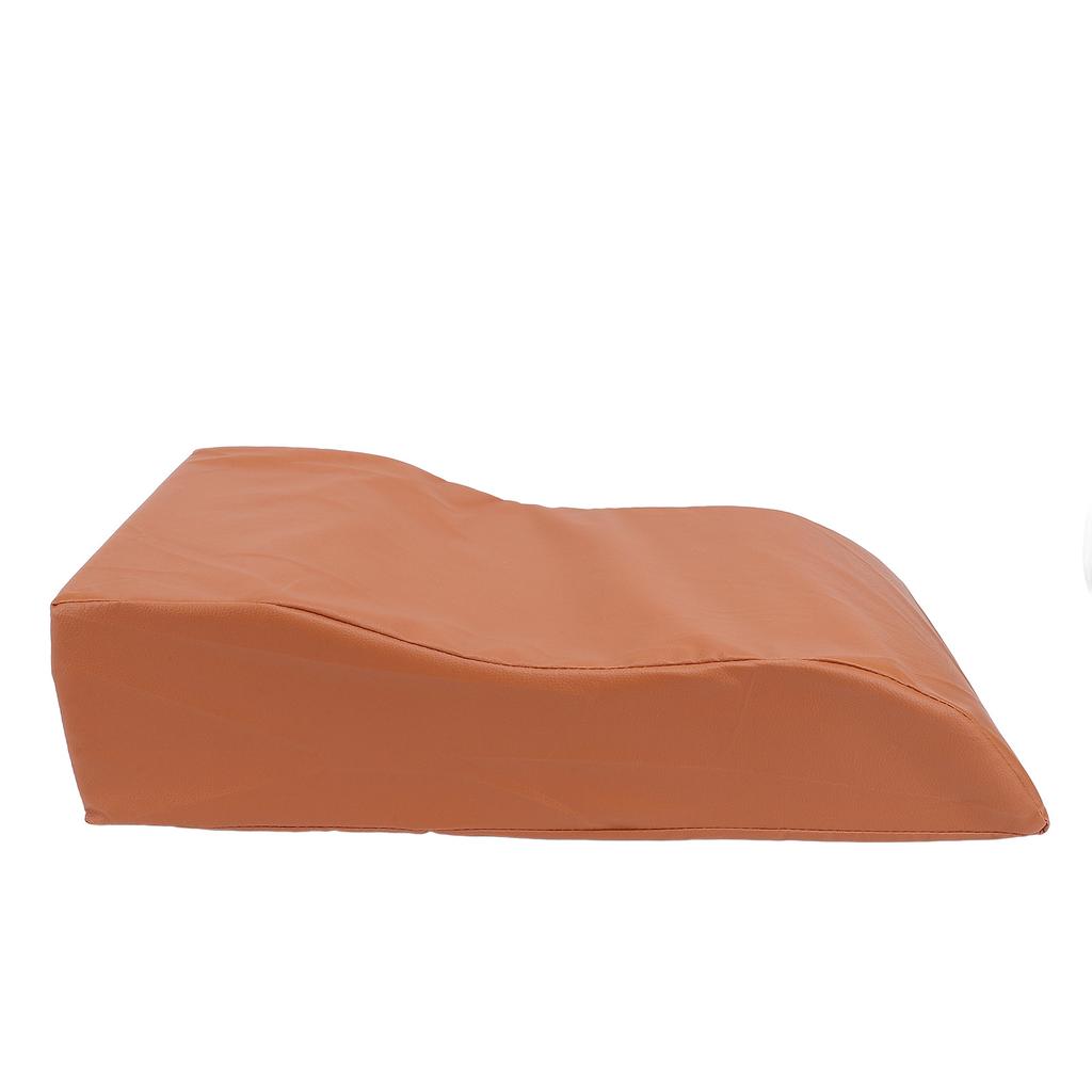 Leg Elevating Pillow PU Leather Leg Elevating Support Wedge Pillow for Pregnancy Postoperative