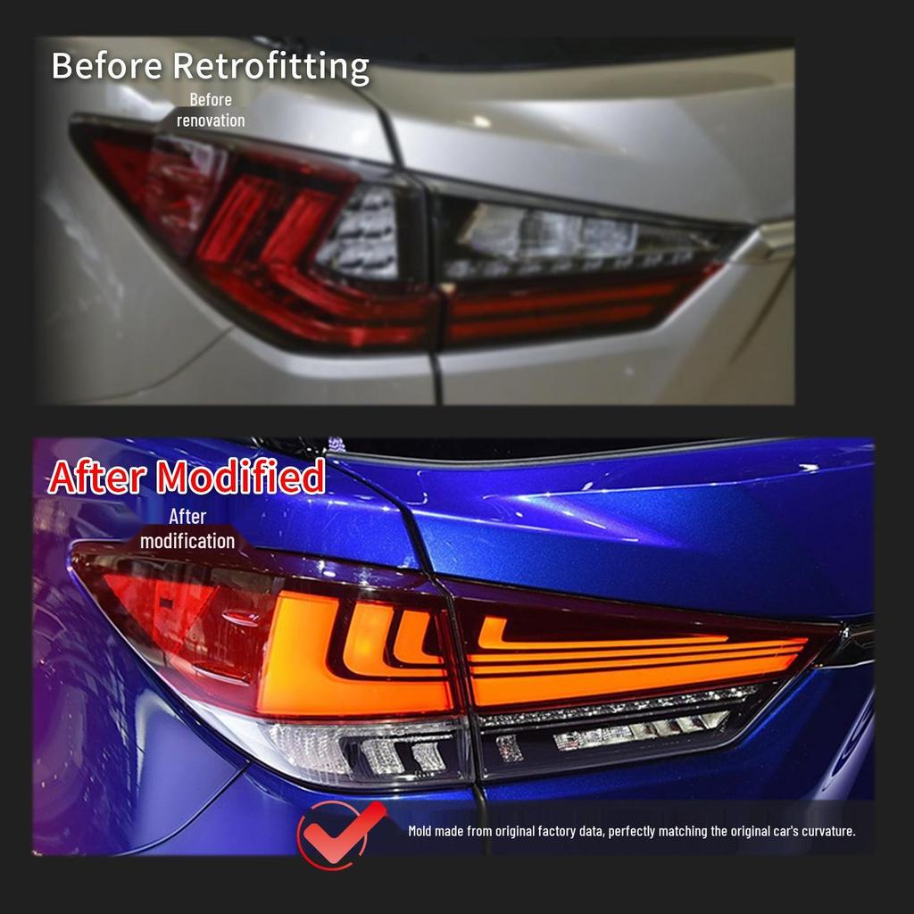 LED Taillight Assembly for 16-19 Lexus RX with Sequential Turn Signal