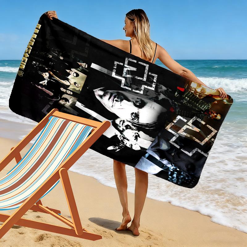 Rock Legends Celebrate Years beach towel soft Beach towel for vacation photos Absorbent bath towel quick-drying swim towel swim