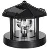 Automatic Solar Lighthouse Garden Light 360 Degree Rotating Lamp Plastic Outdoor Yard Decoration Easy Installation