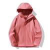 Men's Spring and Autumn Outdoor Sports Windproof and Waterproof Hooded Mountaineering Jacket