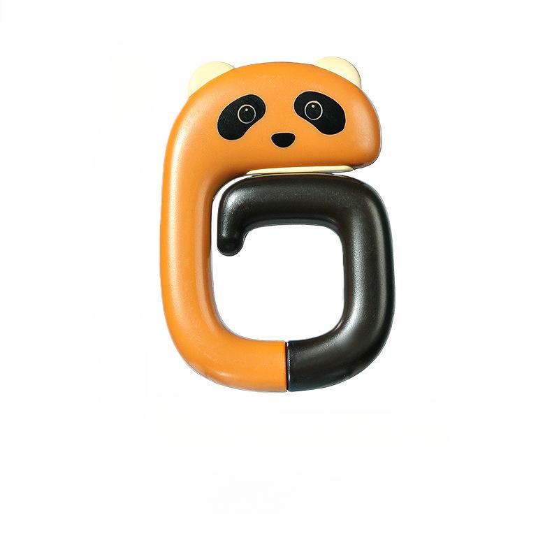 14PCS Cute Cat Tail Purse Hook Portable Multifunctional Table Purse Bag Hooks for Home School Saving Space 800₽