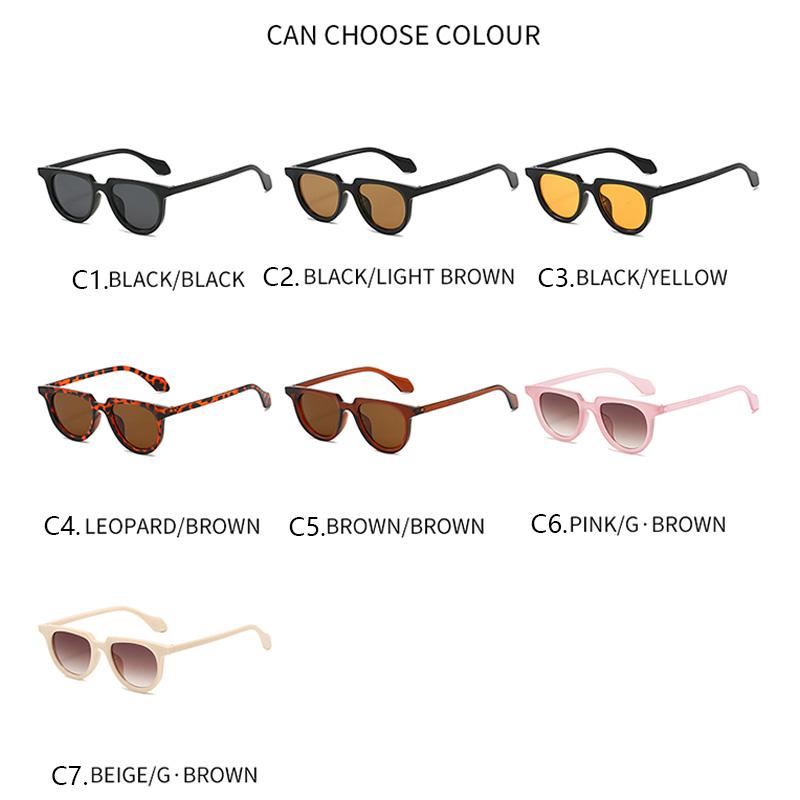 Vintage Fashion Minimalist Sunglasses Women Man High Quality Brand Designer Sun Glasses Retro Outdoor Travel Man Lady Eyeglasses