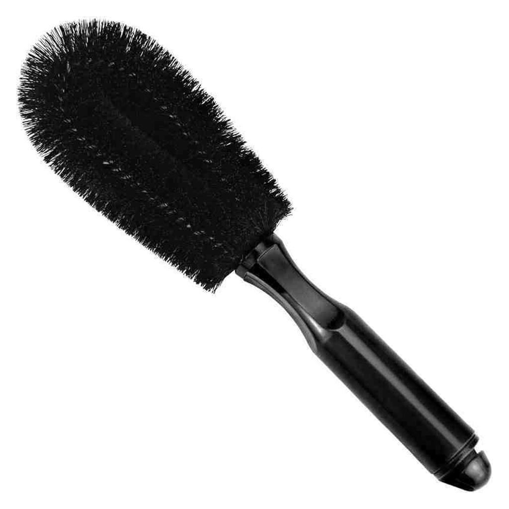 Soft Fiber Brush Auto Wheel for Rim Scrubber Wheel Brush Cleaner Dust Remover for Camper Exterior Washing Cleaning Tool