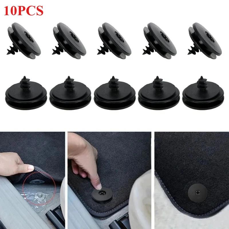 

10/20pcs Universal Car Floor Mat Clips Retention Holders Carpet Fixing Clamps Buckles Anti Skid Fastener Retainer Resistant 10pcs