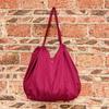 Eco-Friendly Foldable Shopping Tote with Buckle, Drawstring Closure, and Single Shoulder Strap