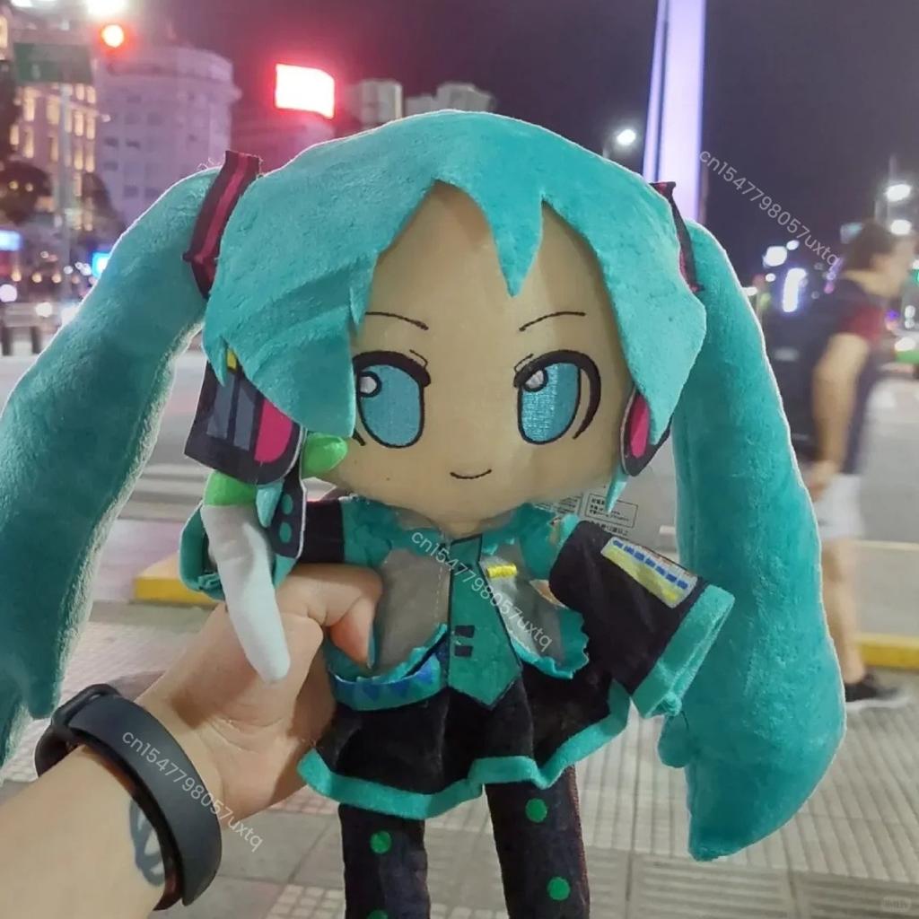 Soft Hatsune Miku Plush Toy Cute Stuffed Anime Vocaloid Character Doll Japanese Style Plushies Miku Fans Gifts Girl