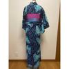Used Arimatsu Shibori Butterfly Pattern Final Price 1000 Off Yukata Navy Blue