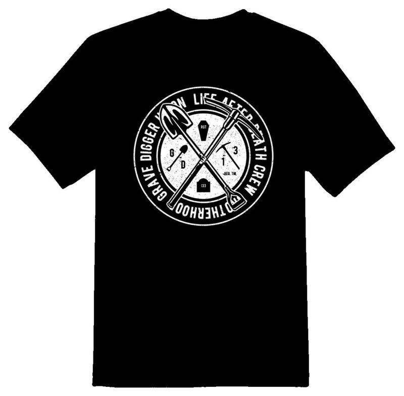 Grave Digger Life After Death Crew Tee 