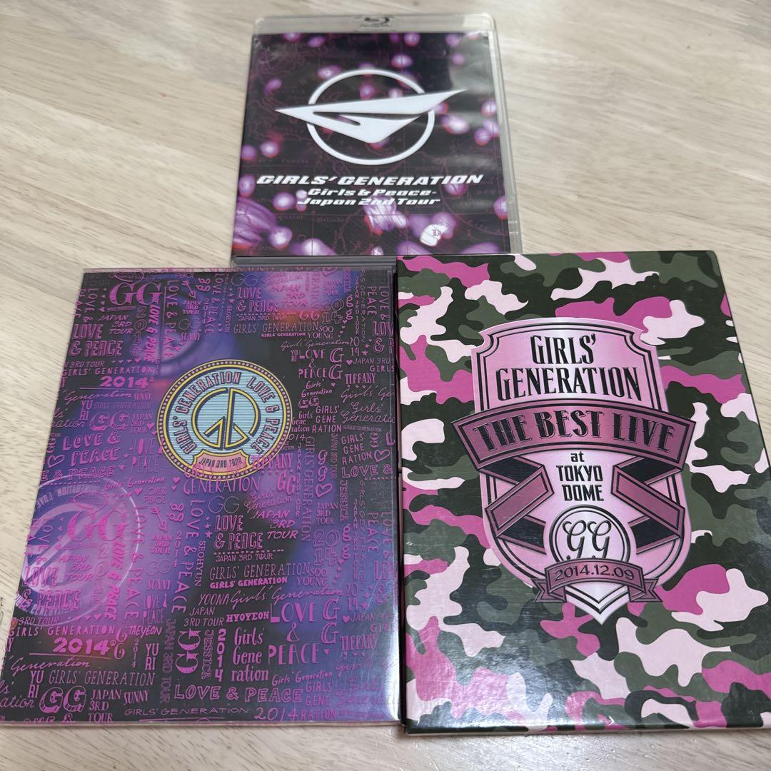 

[USED] Girls Generation Girls Generation LIVE DVD 3 items