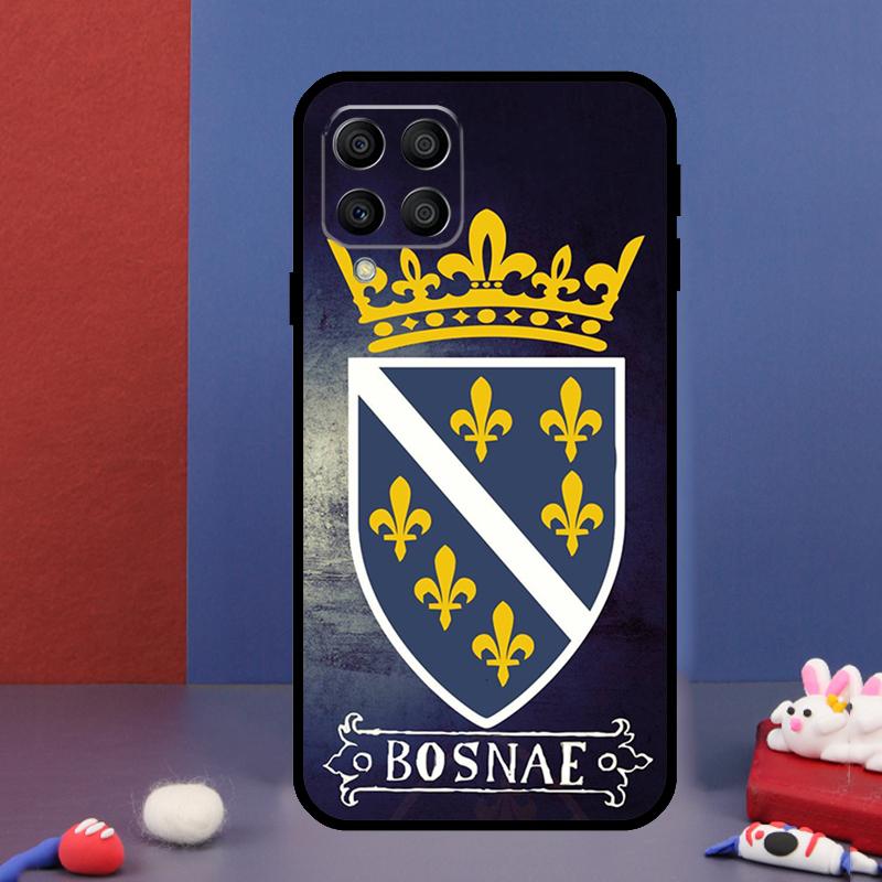 Bosnia and Herzegovina Flag For Samsung Galaxy M15 M55 M33 M13 M23 M53 M31 M51 M14 M34 M54 M20 M30s M52 M32 Phone Case