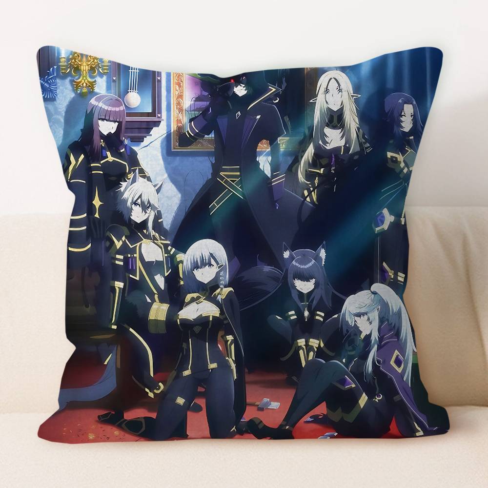 The Eminence In Shadow Cover With Short Plush Print For Living Room Sofa Decoration Cushion Cover Pillow Covers