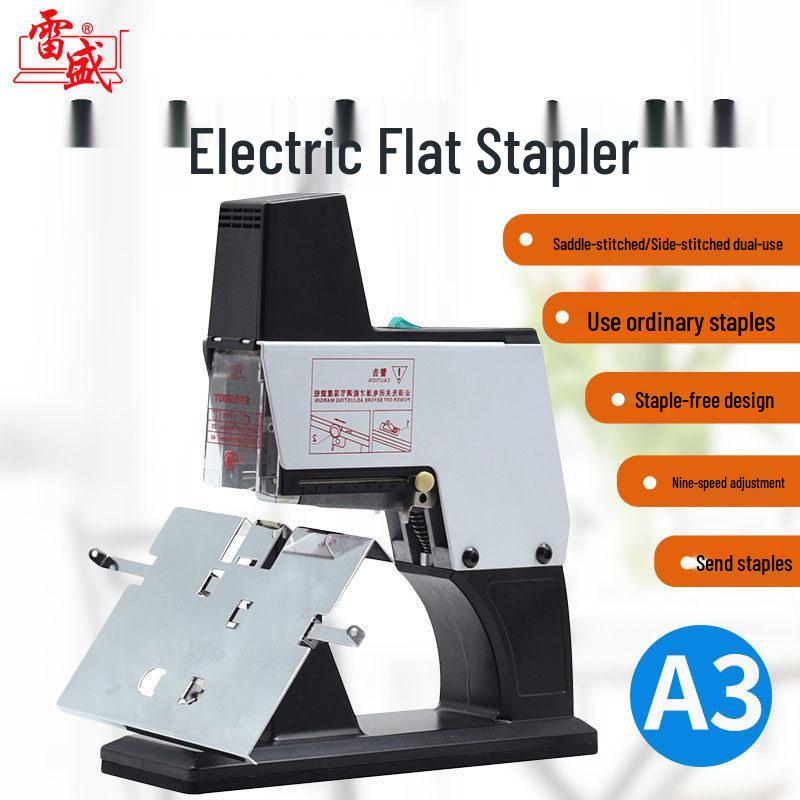 ST-1000T Automatic A3 Saddle Stitcher & Electric Stapler, All-Steel 106 Model Upgrade Custom Size