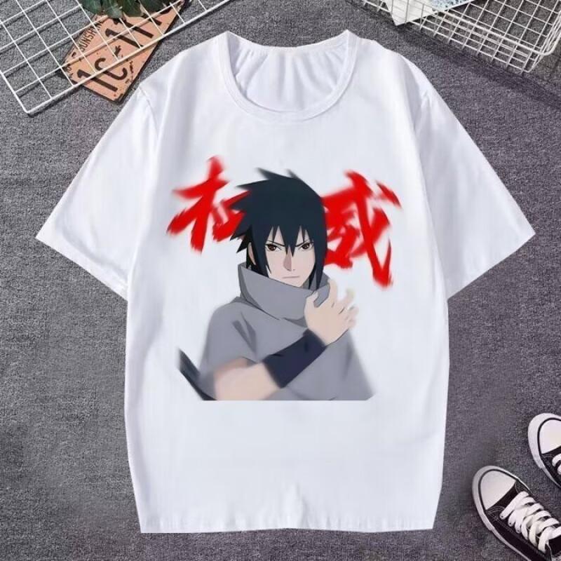Anime Naruto Cartoon Surrounding Childrens Tshirt Cotton Printing Parentchild Summer New Casual Breathable Short Sleeve