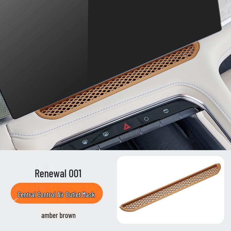 Silicone Dust Cover for Zeekr 001 Center Console Air Vent - Fits 26 Models
