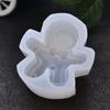 Gingerbread Man Silicone Mold New Gingerbread Sugar Cake DIY Candle Making Supplies Mould Festival Gifts Christmas Decoraions