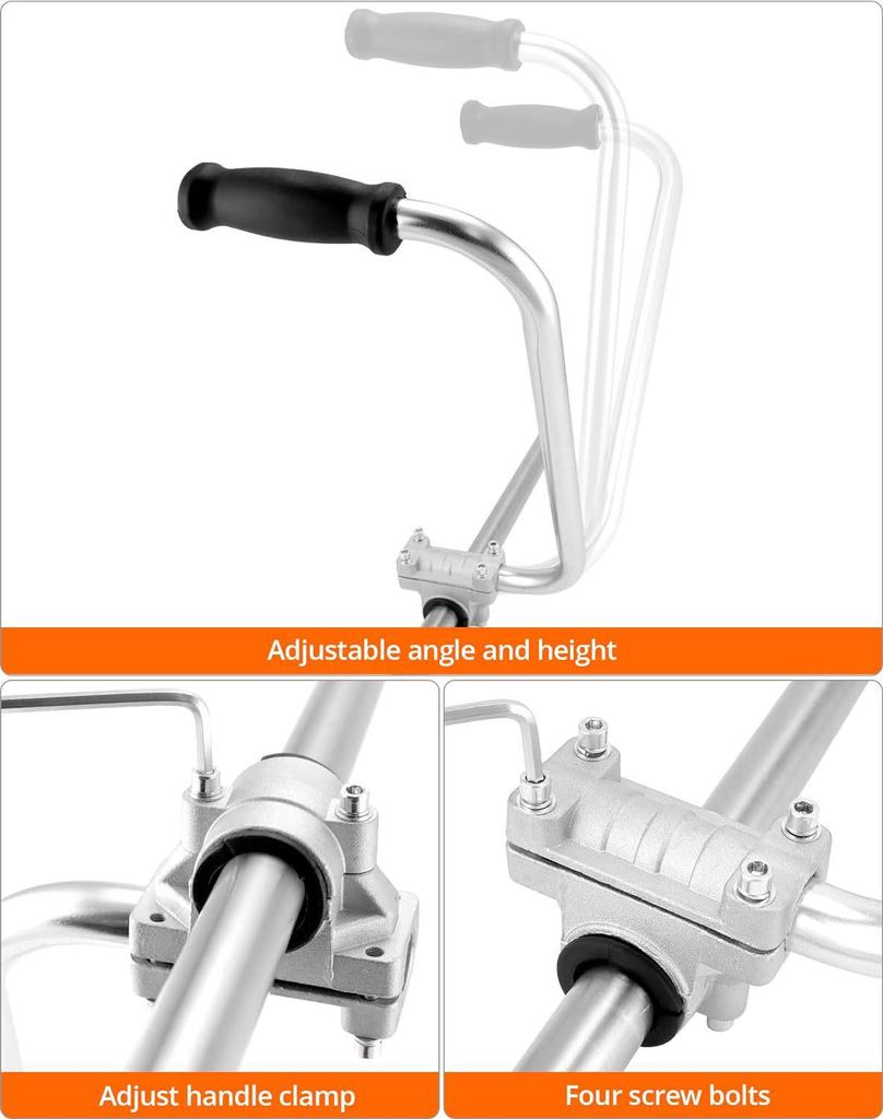 Multi-Functional Cross-Border Trimmer Handle: Lawn Mower & Garden Auxiliary Grip