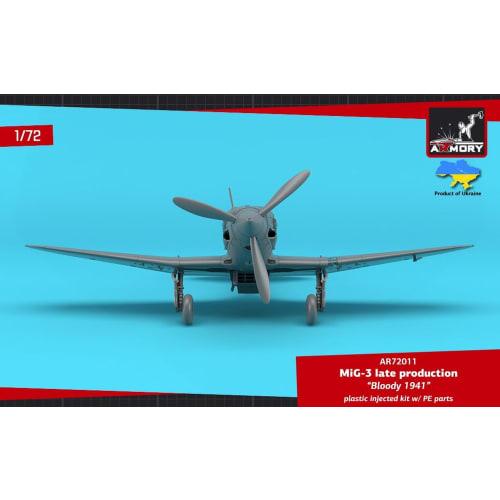 Armory 1/72 MiG-3 Late Model 1941 Plastic Model AMR72011