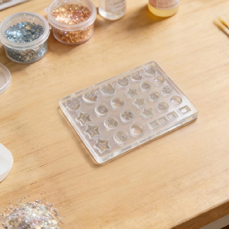 Easy To Clean Flexible Silicone Sphere Mold Baking Decoration Molds For Unique Resin Keychains And Ornaments