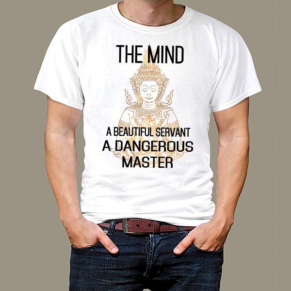 Yoga T-Shirt Zen Meditation Hinduism Indian Chakra Spiritual Buddha Namaste II M