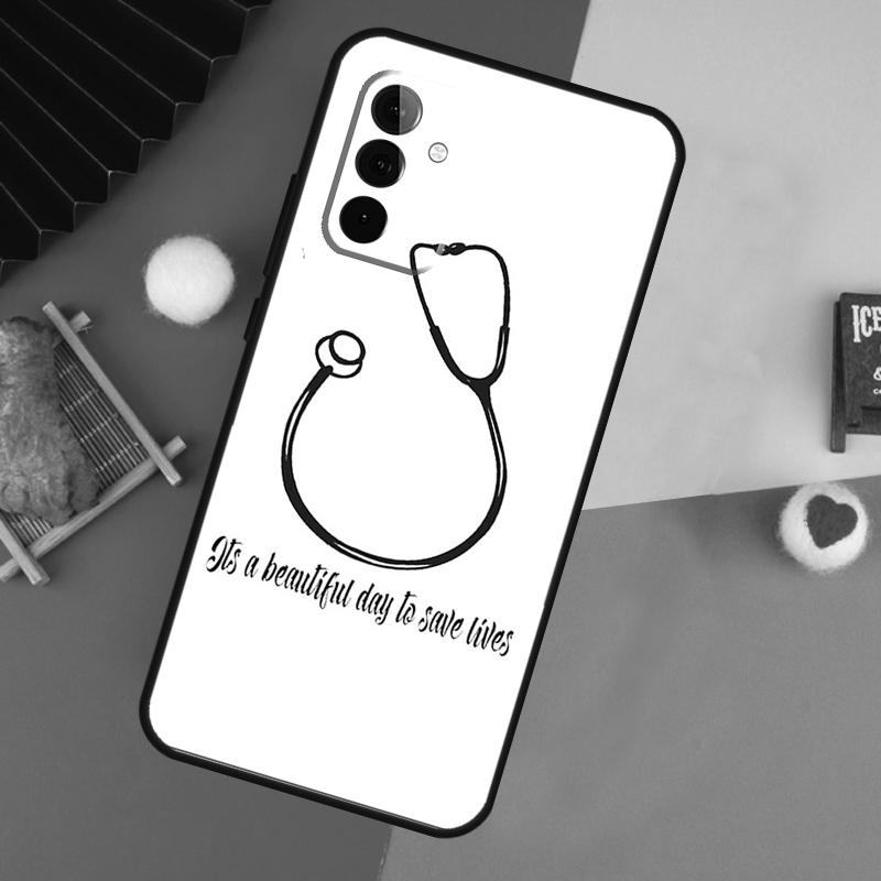 Doctor Nurse Medical Medicine Health Case For Samsung Galaxy A52 A32 A12 A53 A33 A23 A13 A54 A34 A14 A51 A15 A25 A35 A55 Cover