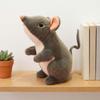 Lifelike Little Mouse Simulated Mouse Plush Doll 27CM Mouse Plush Toys  Desktop Pets