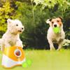 Dog Tennis Launcher Automatic Chase For Pet Dogs Mini Tennis Throwing Pinball Machine Rechargeable Fun Interactive Throw